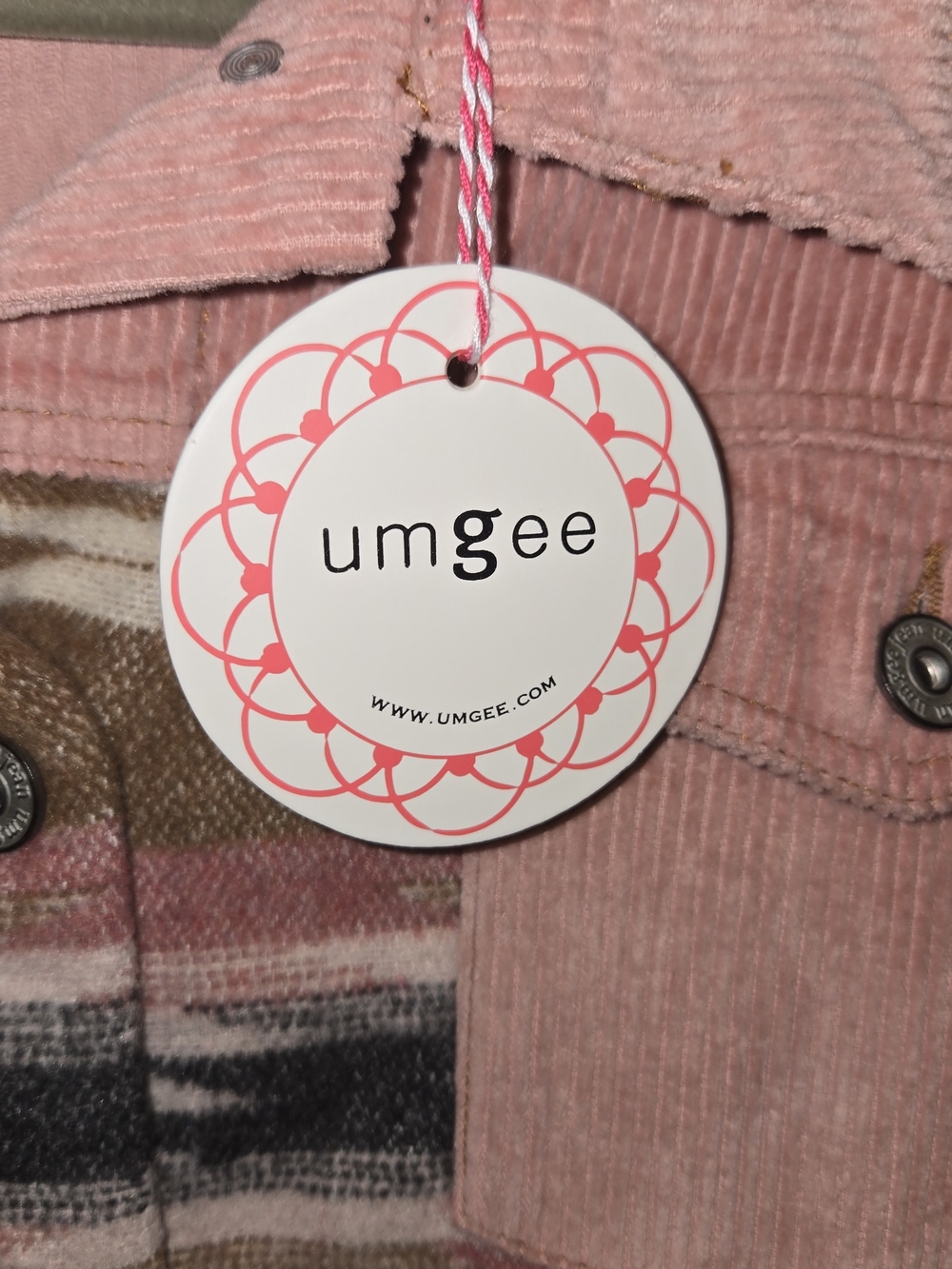 Umgee Rose Aztec-Print Utility Jacket - Picture 7 of 7